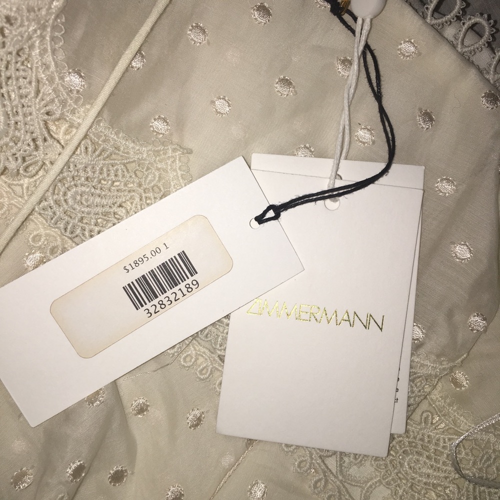 NWT ZIMMERMANN DRESS (70% OFF) - Picture 7 of 8